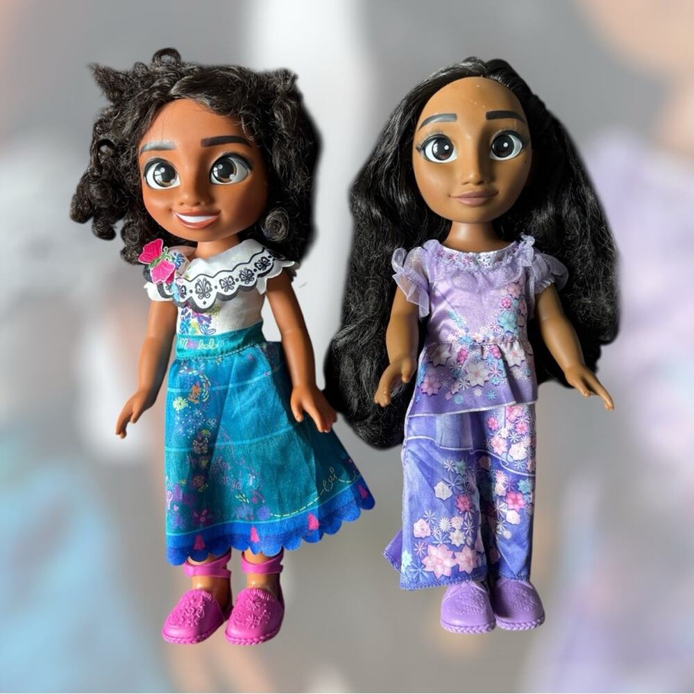 Mirabel and Isabela Madrigal Disney Encanto 13” Dolls Sisters